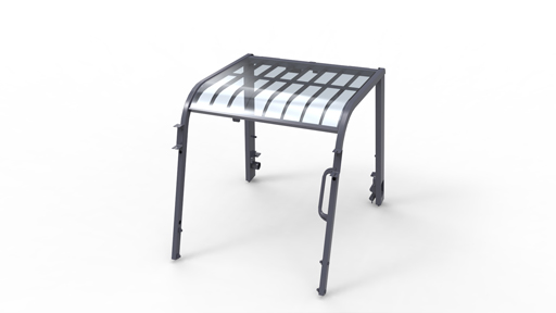 合肥和安 内燃框架与后支撑腿分体式护顶架