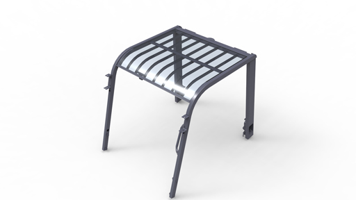 合肥和安 内燃框架与后支撑腿分体式护顶架