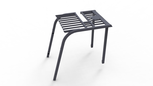 合肥和安 电动叉车框架与后支撑腿分体式护顶架