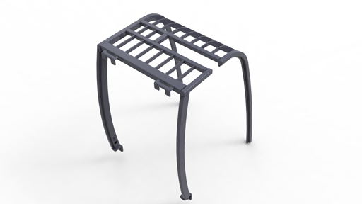 合肥和安 电动叉车整体式护顶架