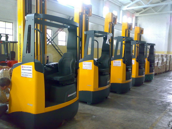 进口品牌叉车新车租赁 林德 永恒力 海斯特 力至优等 电动叉车为主