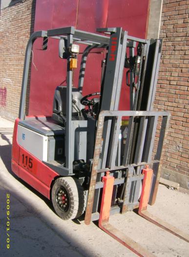 115#电动三支点平衡重式叉车 FBT15P-60-300