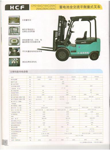 电动叉车出租 CPD35