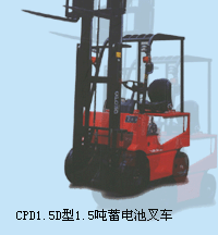 抚顺万达1.5吨蓄电池平衡重叉车 CPD1.5D_中国叉车网(www.chinaforklift.com)