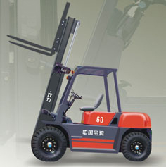 宝鸡双力 5-10T系列6吨柴油液力叉车 FD60TJ/CPCD60C