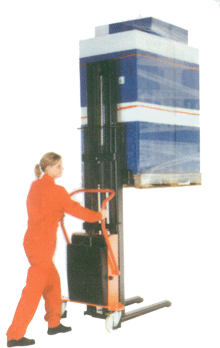 上海凯莎1.5吨半电动堆高机 DL15A