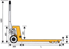 浙江诺力AC系列3吨手动托盘搬运车 AC30