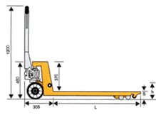 浙江诺力AC系列2吨超宽长型搬运车 ACE20