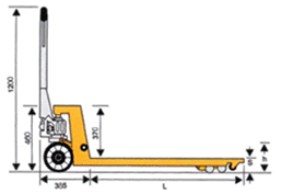 浙江诺力AC系列2吨快起升型搬运车 ACF20H/ACF20L