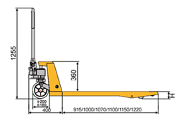 浙江诺力BS系列2.5吨液压搬运车 BS25-I