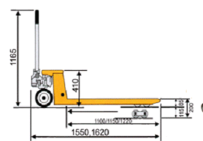 浙江诺力CBG系列2吨快起升型液压搬运车 CBG/QL20H/CBG/QL20L