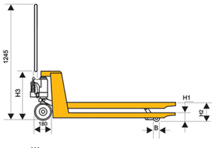 浙江诺力TS系列2吨液压搬运车 TS20