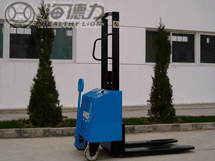宝鸡海德力1.2吨电动堆垛叉车 DL12/DL12S