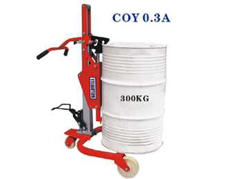 湖北金茂COY0.3A手动液压油桶搬运车 COY0.3A