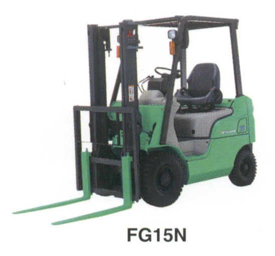 三菱1.5吨汽油平衡重叉车 FG15N_中国叉车网(www.chinaforklift.com)