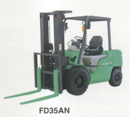 三菱3.5吨柴油平衡重叉车 FD35AN