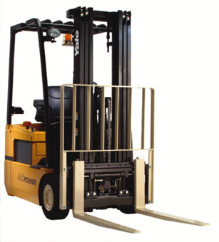 美国耶鲁(YALE)3000-4000磅三轮电动平衡重叉车 ERP-TH