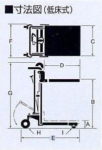 上海鸥琵凯(OPK)0.4吨手动堆高机 SC-4-12SL-A