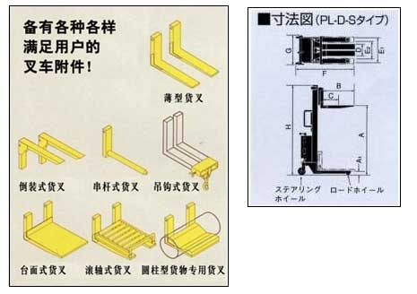 上海鸥琵凯(OPK)0.35吨步行式半自动电动堆高机 PL-D350-12S_中国叉车网(www.chinaforklift.com)