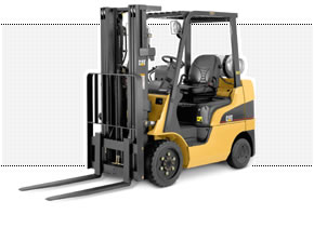 美国三菱卡特彼勒叉车(CAT)6000磅双燃料平衡重叉车 C6000