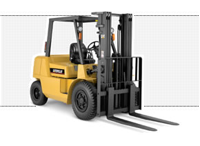 美国三菱卡特彼勒叉车(CAT)11000磅柴油平衡重叉车 DP50K