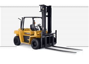美国三菱卡特彼勒叉车(CAT)15500磅柴油平衡重叉车 DP70
