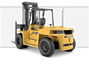 美国三菱卡特彼勒叉车(CAT)30000磅柴油平衡重叉车 DP135