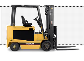 美国三菱卡特彼勒叉车(CAT)12000磅四轮电动平衡重叉车 E12000