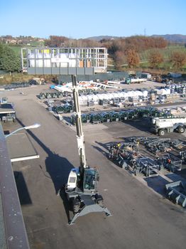 美国德雷克斯叉车（Terex）3.5吨伸缩臂叉车 TEREX Girolift 3518 Telehandler
