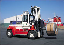 瑞典斯维叉车(SVETRUCK)15吨用于叉铝材的叉车 1590-35