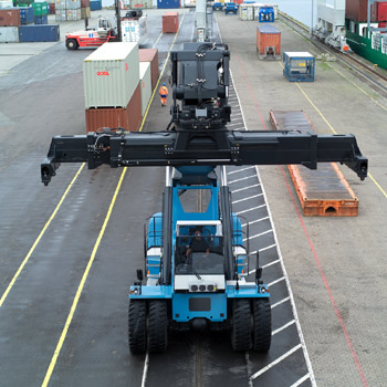 瑞典斯安姆威叉车（SmvLifttrucks）内燃集装箱正面吊 集装箱平衡重叉车