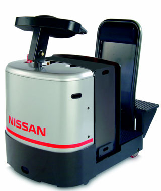 日本日产叉车(NISSAN)10000磅电动式牵引车 SGN200_中国叉车网(www.chinaforklift.com)