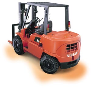 上海日产叉车(NISSAN)4吨柴油平衡重叉车 FO4B40UT