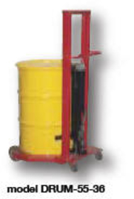 美国威斯迪尔叉车(VESTIL)500磅机械式油桶搬运车 DRUM-55-36