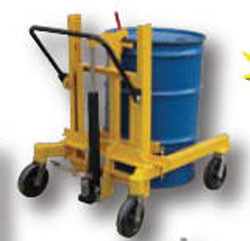 美国威斯迪尔叉车(VESTIL)1500磅机械式油桶搬运车 DCR-880-H_中国叉车网(www.chinaforklift.com)