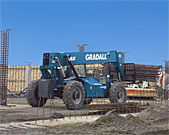 美国格瑞道(GRADALL)9,000磅伸缩臂叉车 534D9-45