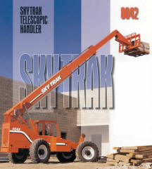 美国天叉(SKYTRAK)8,000 磅伸缩臂叉车 8042