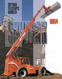 美国天叉(SKYTRAK)10,000 磅伸缩臂叉车 10042