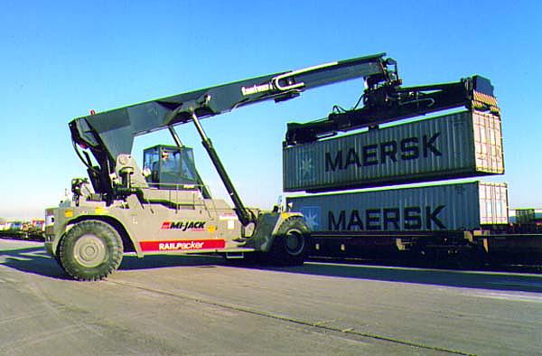 美国米杰克叉车(Mi-Jack)内燃集装箱正面吊 MJ 60 RS RailPacker