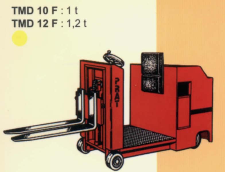 法国派特叉车(PRAT)1吨/1.2吨拣选车 TMD10F/TMD12F