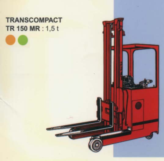 法国派特叉车(PRAT)1.5吨侧驾前移式叉车 TR150MR