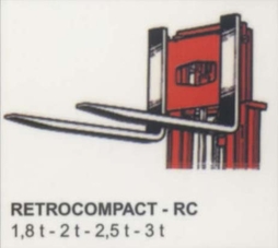 法国派特叉车(PRAT)1.8/2/2.5/3吨多向侧驾前移式叉车 RETROCOMPACT-RC