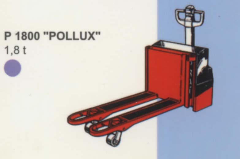 法国派特叉车(PRAT)1.8吨步行式电动托盘搬运车 P1800"POLLUX"