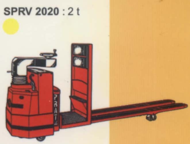 法国派特叉车(PRAT)2吨低位拣选车 SPRV2020