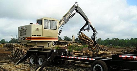 美国巴壳叉车(Barko)295ML系列木材抓举专用搬运叉车 295ML