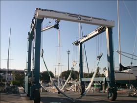 美国船用设备叉车(MARINE)50吨自行式龙门吊 Serial: 2370-190
