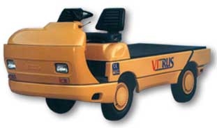 保加利亚(VI-RUS)电动平板搬运车  V R 2000_中国叉车网(www.chinaforklift.com)