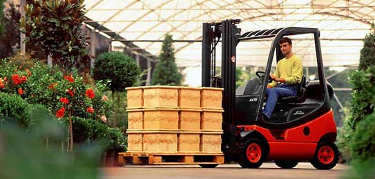 德国林德叉车(LINDE)1.2吨液化气平衡重叉车 H12