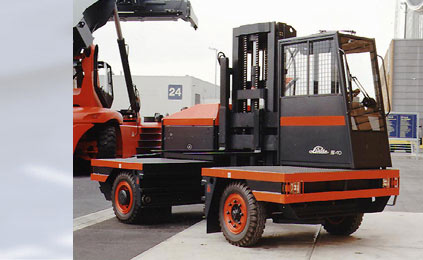 德国林德叉车(LINDE)6吨内燃侧面叉车 S60
