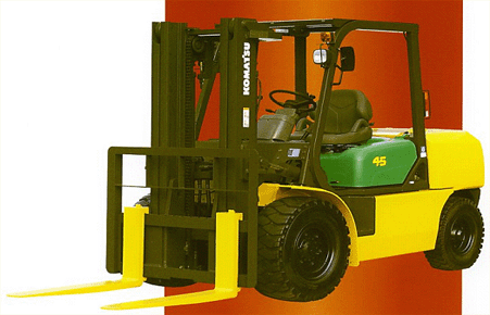 日本小松叉车(KOMATSU)3.5-5吨汽油/柴油平衡重叉车 standard